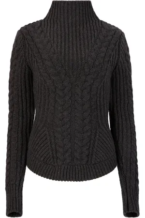 Nina Ricci Cable-knit wool-blend jumper