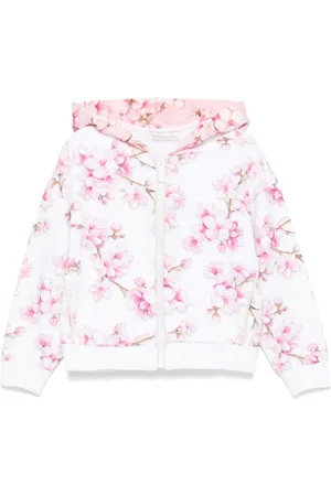 MONNALISA Floral-print hoodie