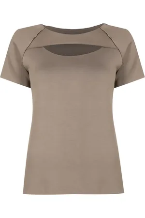 Uma Raquel Davidowicz Cut-out cotton T-Shirt