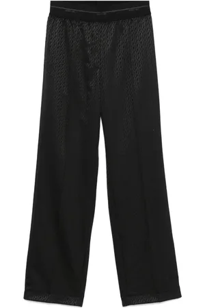 Helmut Lang Logo-jacquard trousers