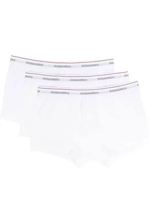 Dsquared2 Three-pack logo-waistband boxers