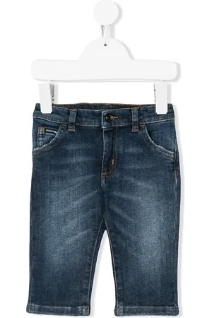 Dolce & Gabbana Logo-appliqu?? washed jeans