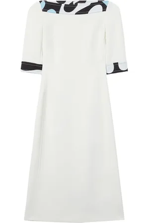 Puccini Leocorno-print A-line dress