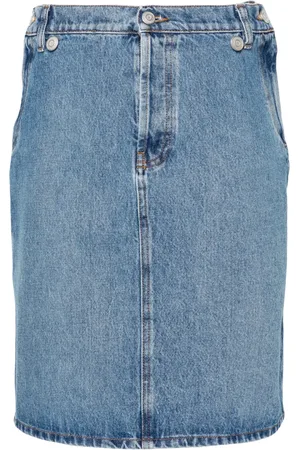 COPERNI Denim mini skirt