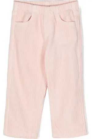 Il gufo Elasticated-waist corduroy trousers