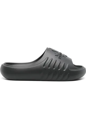 Dsquared2 Logo-embossed flat slides