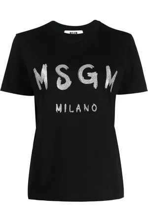 Msgm Logo-print short-sleeve T-shirt