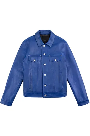 Purple Brand P028 leather jacket