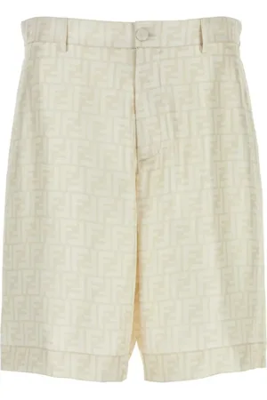 Fendi FF silk shorts