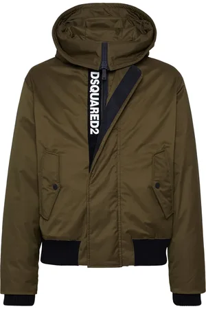 Dsquared2 Concealed logo-print padded jacket