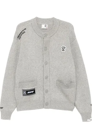 A Bathing Ape M??lange-effect cardigan