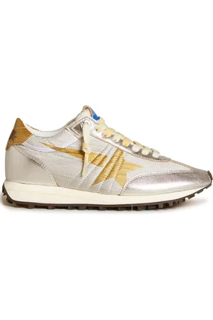 Golden Goose Star Printed Glitter Trainers