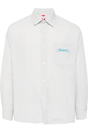 Ground Zero Gothic logo-print shirt