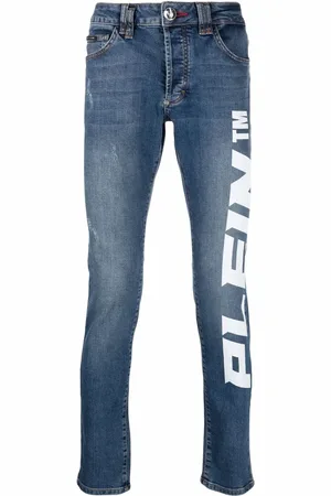 Philipp Plein Low-rise slim-cut jeans