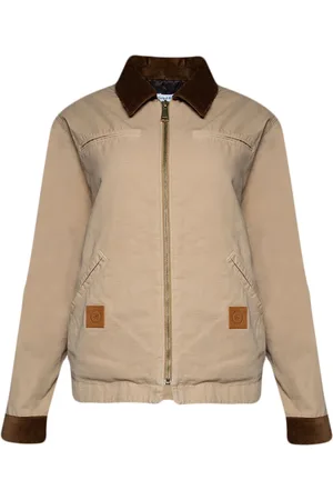 Sporty & Rich SRHWC canvas zipped jacket
