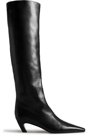 Khaite The Davis 50mm leather boots