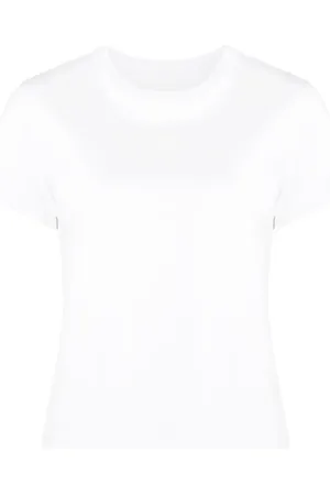 Alexander Wang Logo-embossed cotton T-shirt