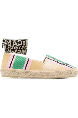 Stella McCartney Embroidered flat sandals