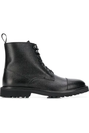 Scarosso Jackie grain ankle boots