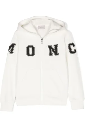 Moncler Logo-print zip-up hoodie