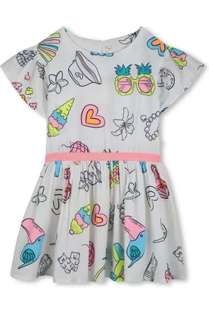 Billieblush Graphic-print dress