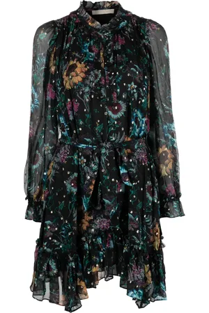 ULLA JOHNSON Anais floral-print dress
