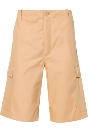 Kenzo Mid-rise ripstop cargo shorts