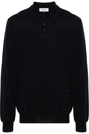 Lanvin Logo-embroidered polo shirt