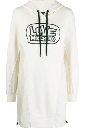 Moschino Logo-print hooded dress