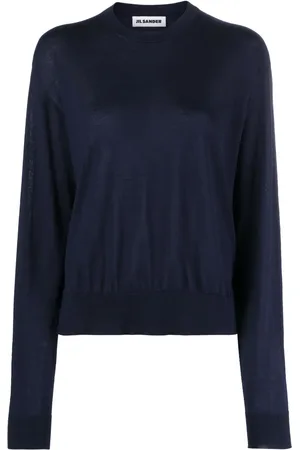 Jil Sander Ribbed crew neck jumper
