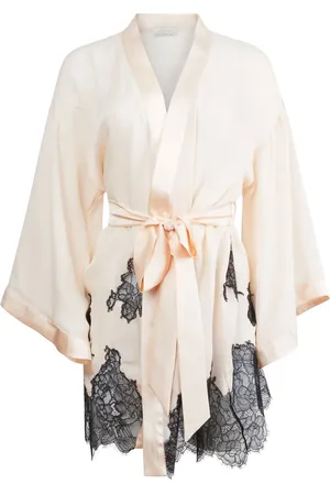 FLEUR DU MAL Lace-applique robe