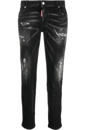 Dsquared2 Cool Girl distressed slim-leg jeans