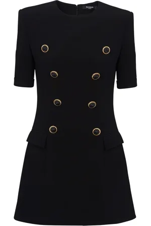 Balmain Tailored textured minidress