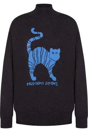 Moschino Intarsia wool jumper