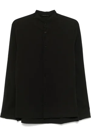 TRANSIT Band-collar shirt