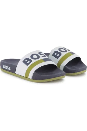 HUGO BOSS Logo-print slides