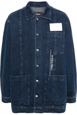 A-cold-wall* Logo-print denim jacket