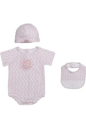 Etro Paisley-print jersey bodysuit (set of three)