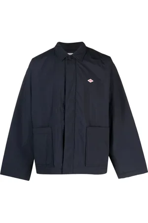 DANTON Logo-patch padded jacket