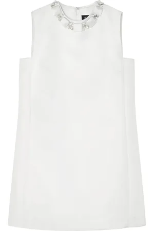 VERSACE Bead-embellished minidress