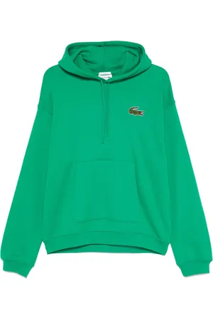 Lacoste Crocodile-patch hoodie