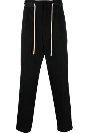 Palm Angels Side-stripe straight-leg trousers