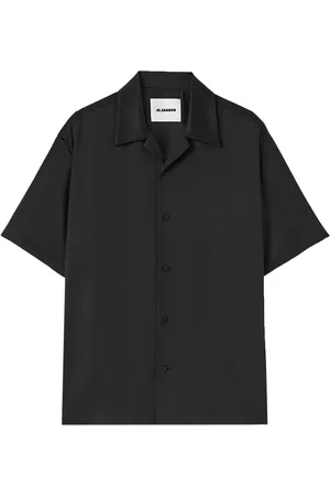 Jil Sander Short-sleeve notched-collar shirt