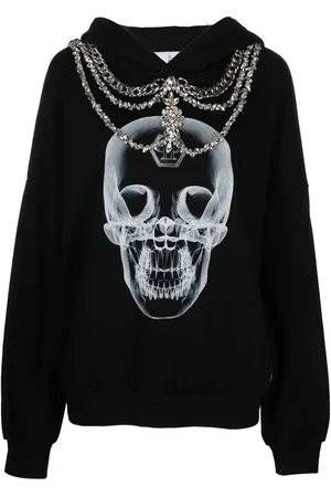 Philipp Plein X-Ray crystal-embellished hoodie