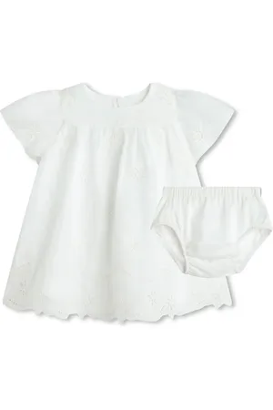 Chloé Short-sleeve organic cotton dress set