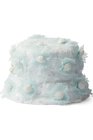 Prada Guipure-lace bucket hat