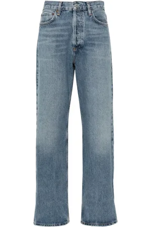 AGOLDE Fran mid-rise straight-leg jeans