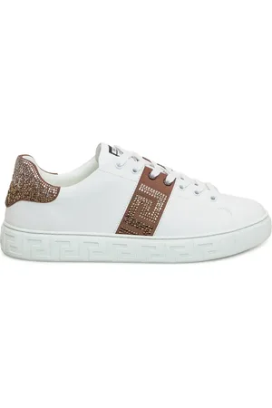 VERSACE Logo-appliqu?? sneakers