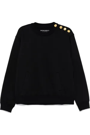 Cynthia Rowley Buttoned-shoulder sweatshirt