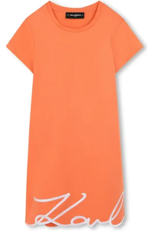 Karl Lagerfeld Logo-embroidered dress